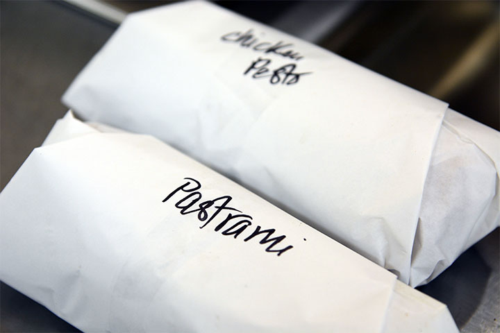 PAstrami sandwiches are always loved bu pur clients!