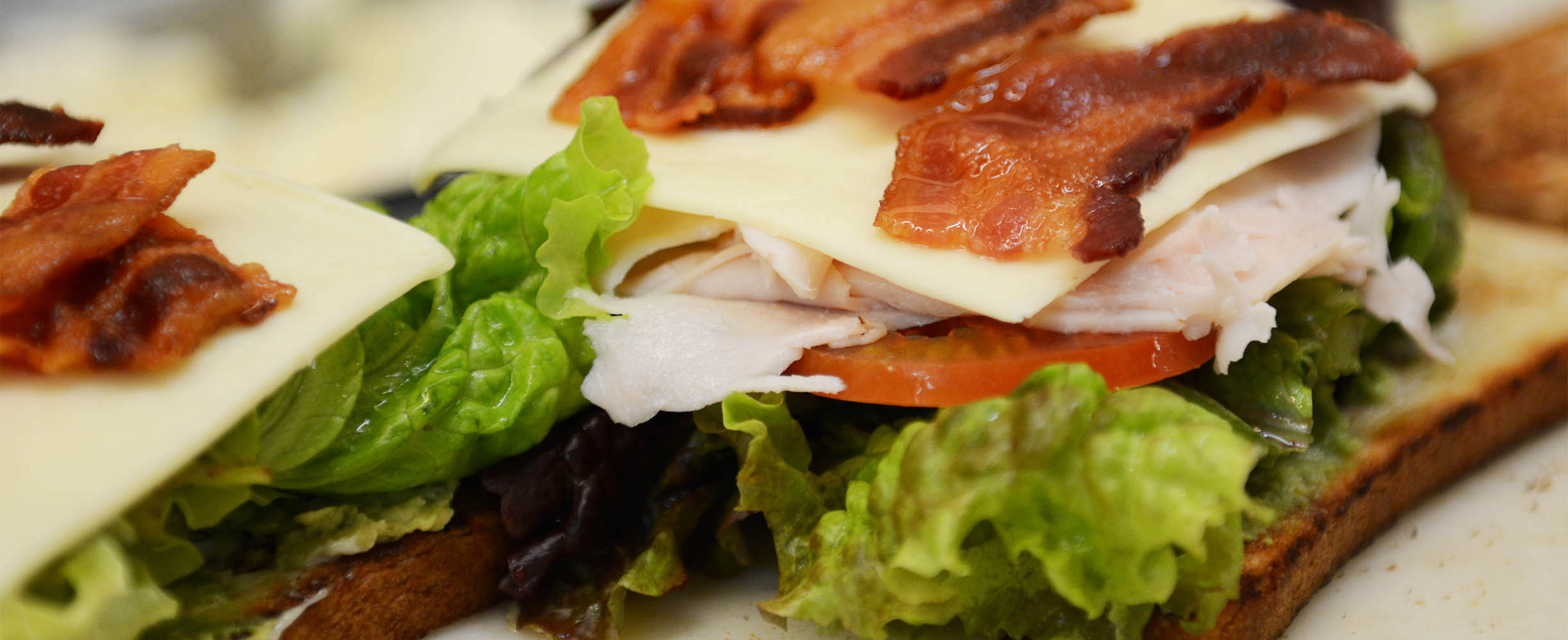 Turkey, bacon, lettuce and tomato sandwich in Palo Alto